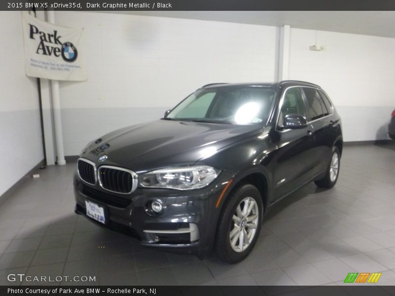 Dark Graphite Metallic / Black 2015 BMW X5 xDrive35d