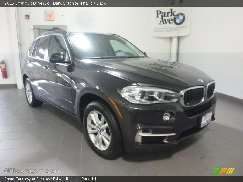 Dark Graphite Metallic / Black 2015 BMW X5 xDrive35d