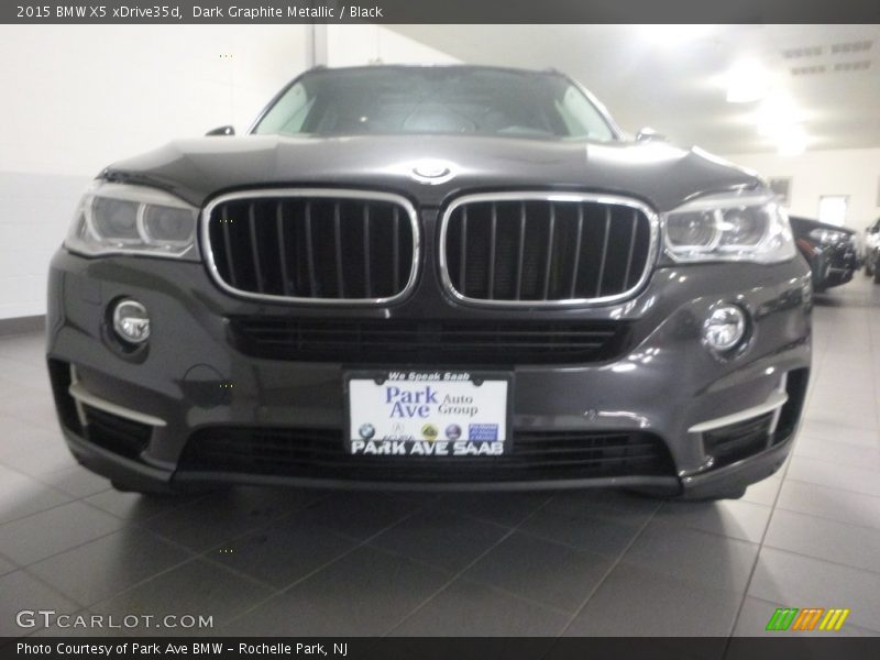 Dark Graphite Metallic / Black 2015 BMW X5 xDrive35d