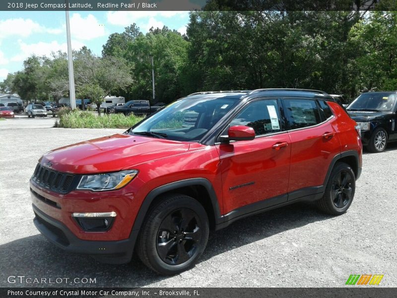 Redline Pearl / Black 2018 Jeep Compass Latitude