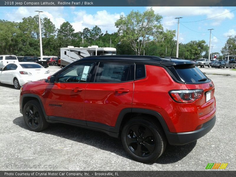 Redline Pearl / Black 2018 Jeep Compass Latitude