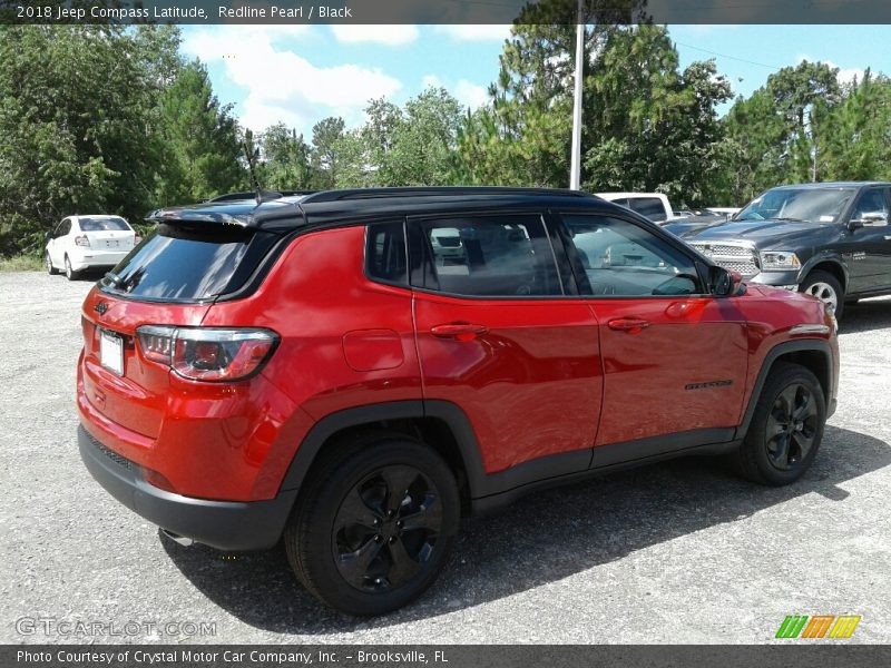 Redline Pearl / Black 2018 Jeep Compass Latitude