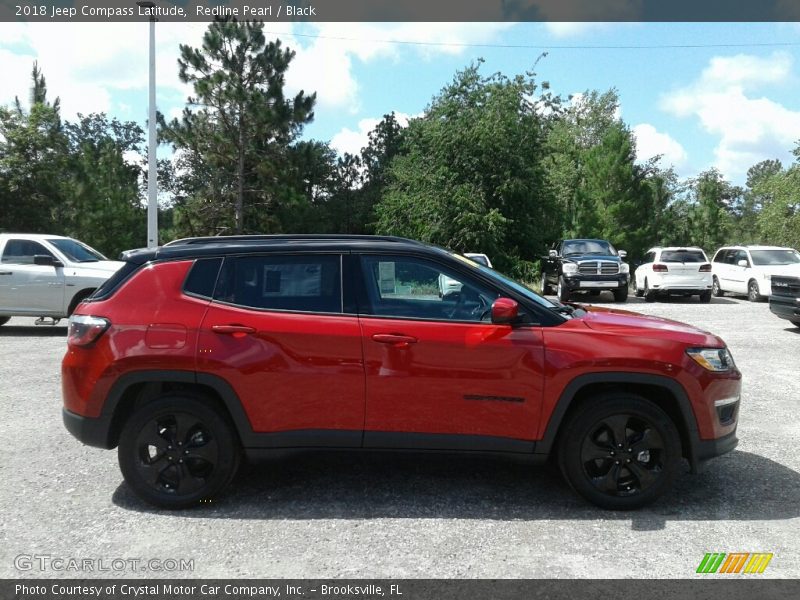 Redline Pearl / Black 2018 Jeep Compass Latitude