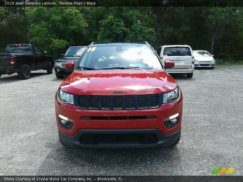 Redline Pearl / Black 2018 Jeep Compass Latitude