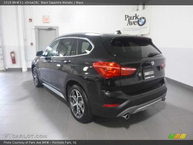 Black Sapphire Metallic / Black 2018 BMW X1 xDrive28i