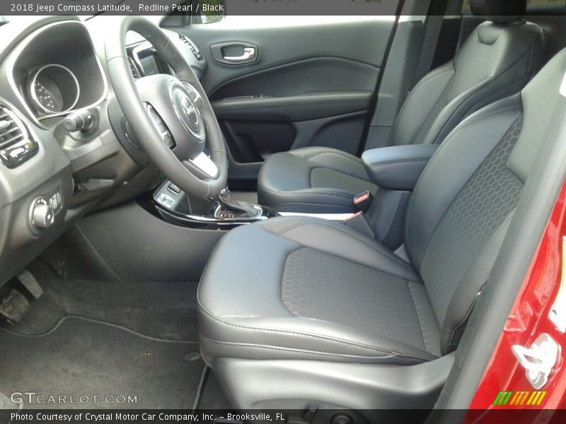 Redline Pearl / Black 2018 Jeep Compass Latitude