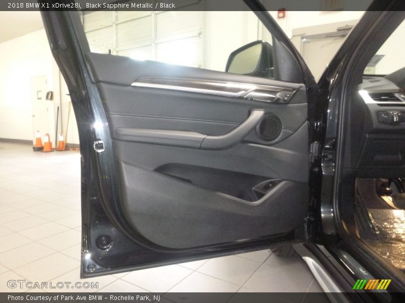 Black Sapphire Metallic / Black 2018 BMW X1 xDrive28i