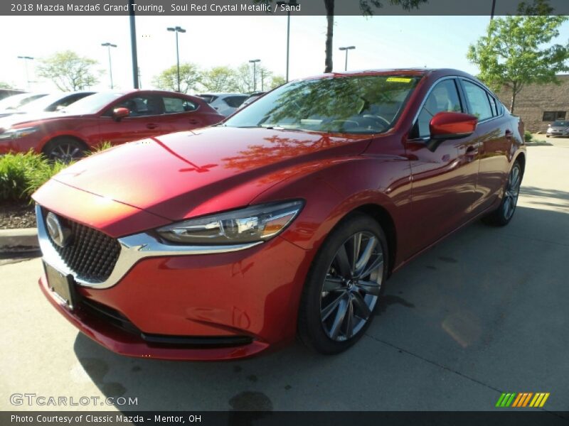 Soul Red Crystal Metallic / Sand 2018 Mazda Mazda6 Grand Touring