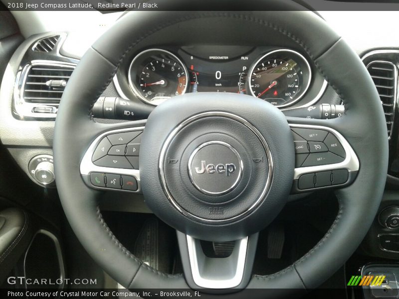 Redline Pearl / Black 2018 Jeep Compass Latitude