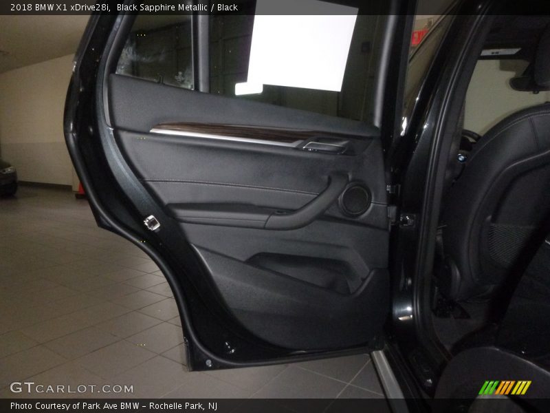 Black Sapphire Metallic / Black 2018 BMW X1 xDrive28i