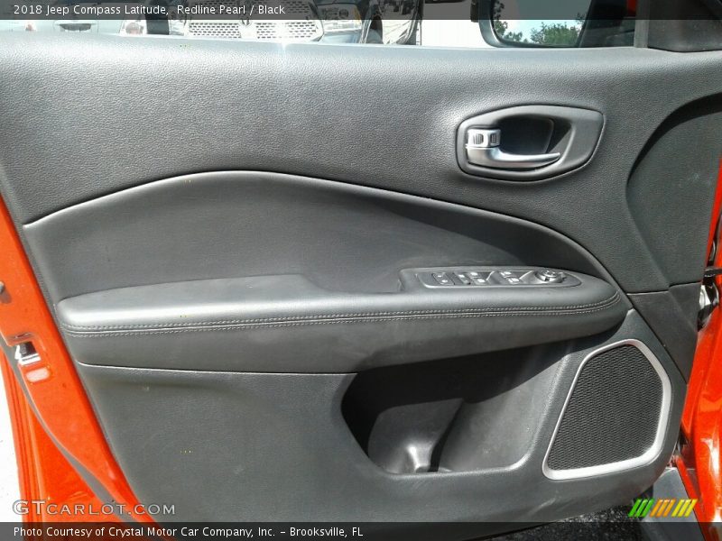 Redline Pearl / Black 2018 Jeep Compass Latitude