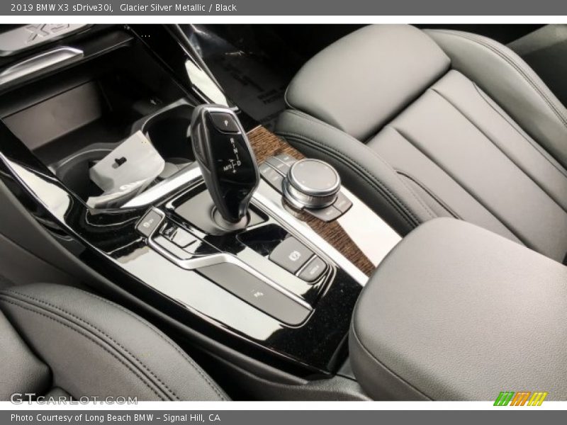 Glacier Silver Metallic / Black 2019 BMW X3 sDrive30i