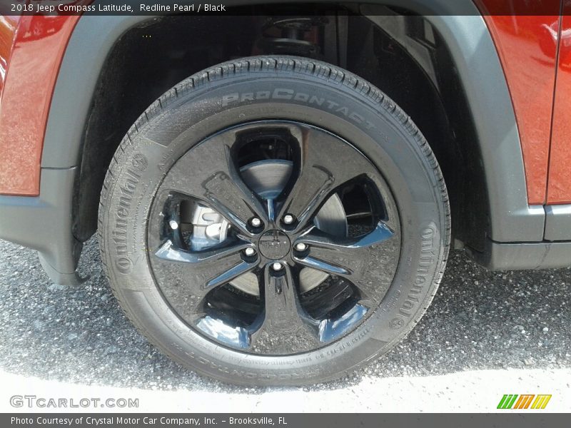 Redline Pearl / Black 2018 Jeep Compass Latitude