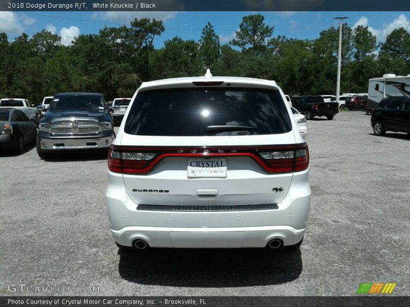 White Knuckle / Black 2018 Dodge Durango R/T