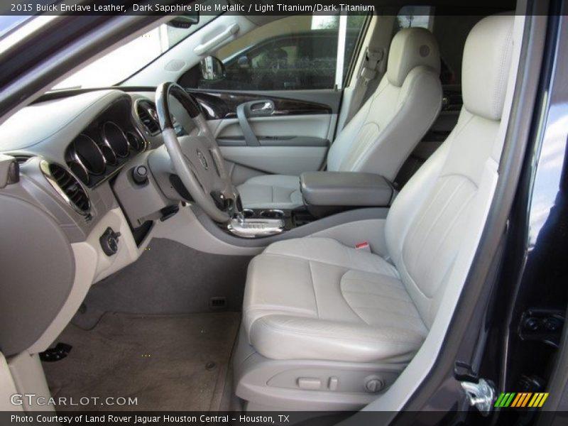 Dark Sapphire Blue Metallic / Light Titanium/Dark Titanium 2015 Buick Enclave Leather