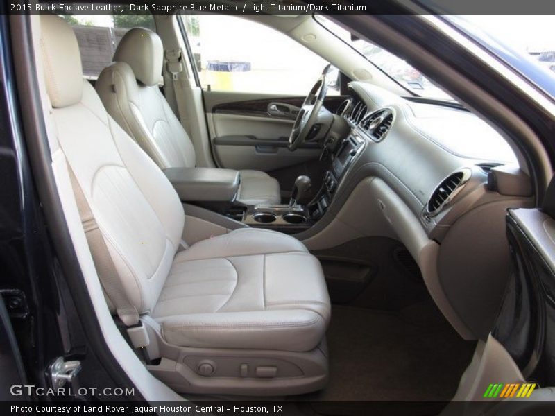 Dark Sapphire Blue Metallic / Light Titanium/Dark Titanium 2015 Buick Enclave Leather