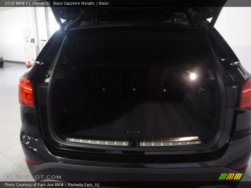Black Sapphire Metallic / Black 2018 BMW X1 xDrive28i