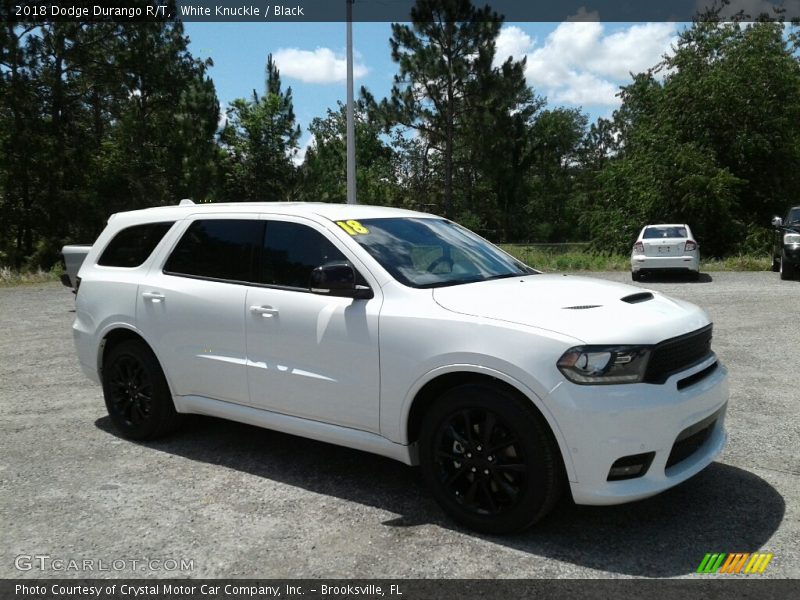 White Knuckle / Black 2018 Dodge Durango R/T