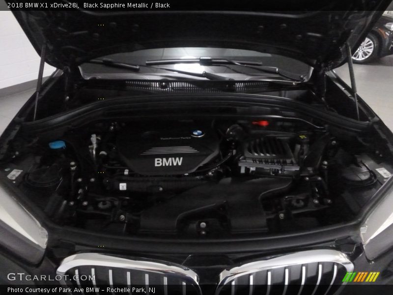 Black Sapphire Metallic / Black 2018 BMW X1 xDrive28i