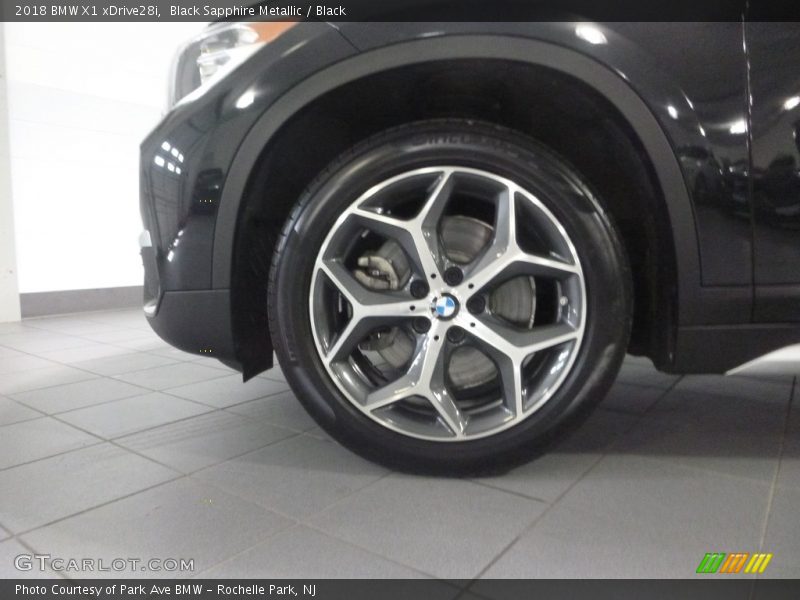 Black Sapphire Metallic / Black 2018 BMW X1 xDrive28i