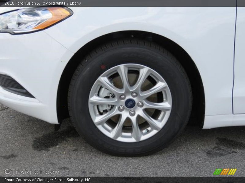 Oxford White / Ebony 2018 Ford Fusion S