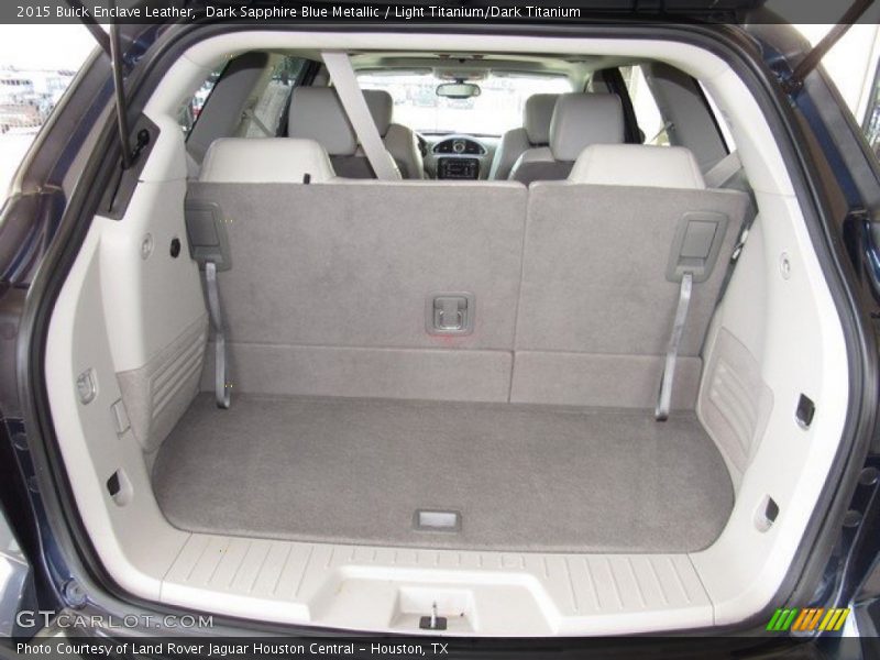 Dark Sapphire Blue Metallic / Light Titanium/Dark Titanium 2015 Buick Enclave Leather