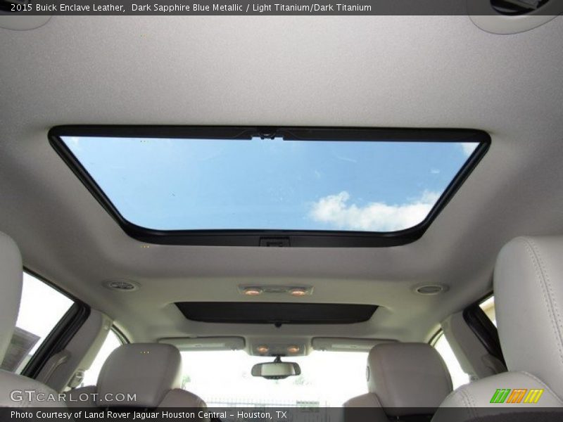 Dark Sapphire Blue Metallic / Light Titanium/Dark Titanium 2015 Buick Enclave Leather
