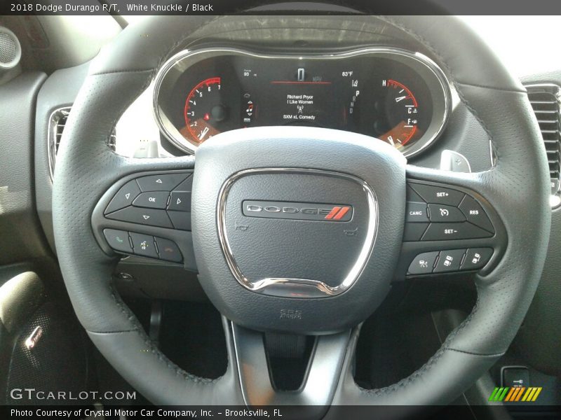White Knuckle / Black 2018 Dodge Durango R/T