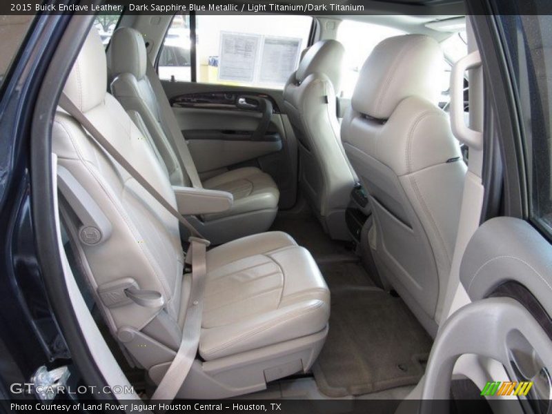 Dark Sapphire Blue Metallic / Light Titanium/Dark Titanium 2015 Buick Enclave Leather