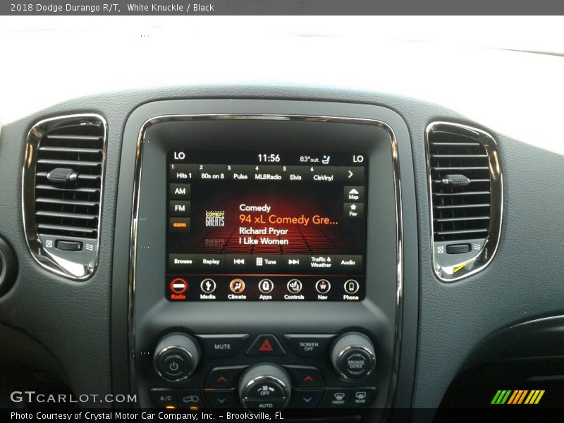 White Knuckle / Black 2018 Dodge Durango R/T
