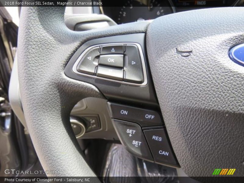 Magnetic / Charcoal Black 2018 Ford Focus SEL Sedan