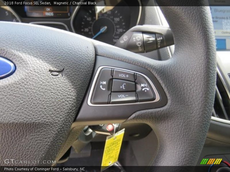 Magnetic / Charcoal Black 2018 Ford Focus SEL Sedan