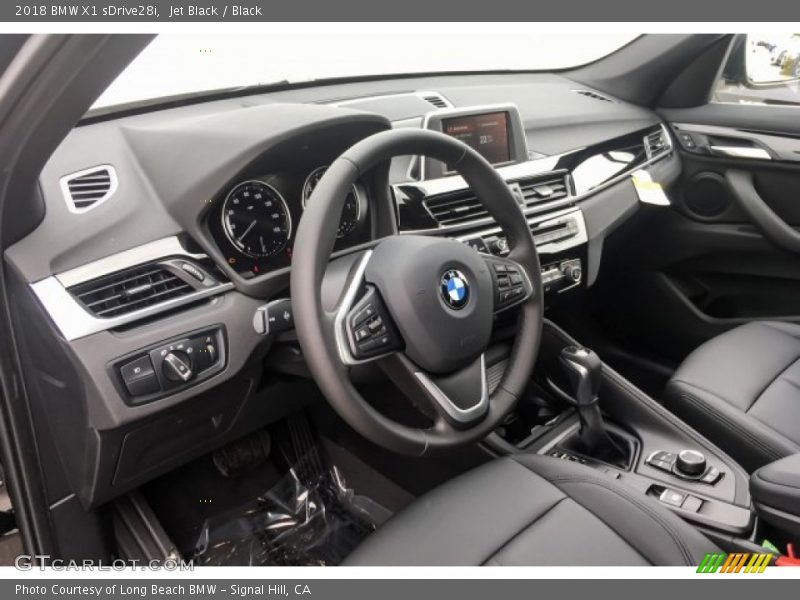Jet Black / Black 2018 BMW X1 sDrive28i
