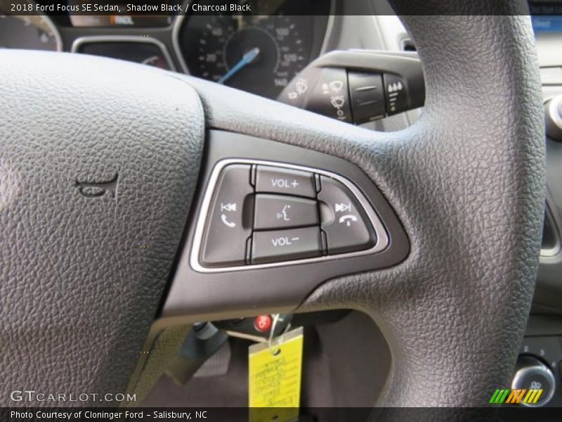 Shadow Black / Charcoal Black 2018 Ford Focus SE Sedan