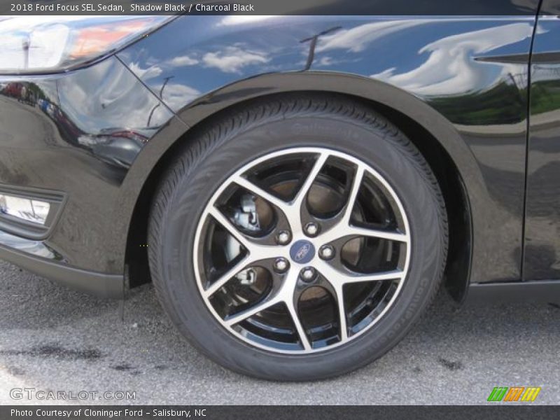 Shadow Black / Charcoal Black 2018 Ford Focus SEL Sedan