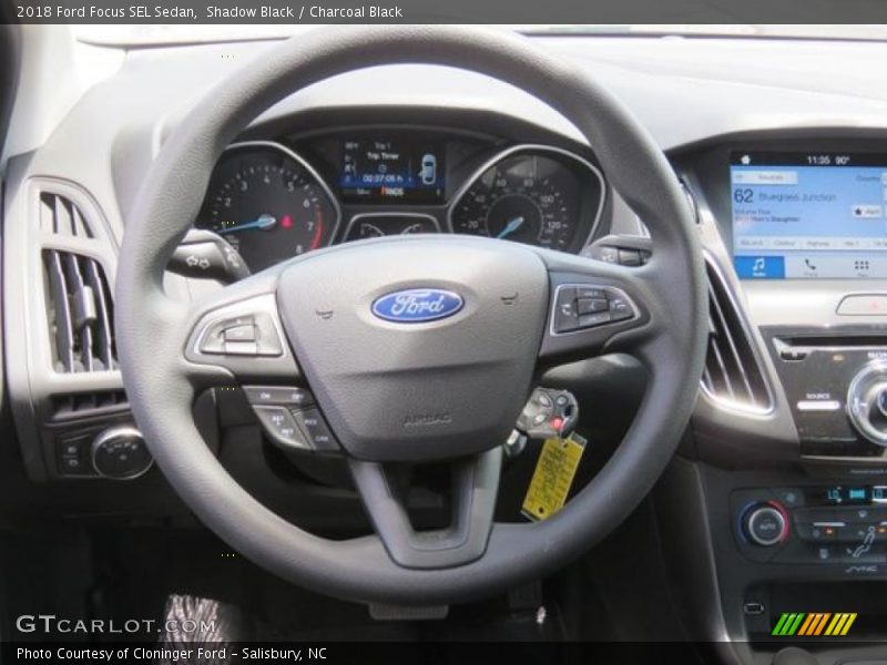 Shadow Black / Charcoal Black 2018 Ford Focus SEL Sedan