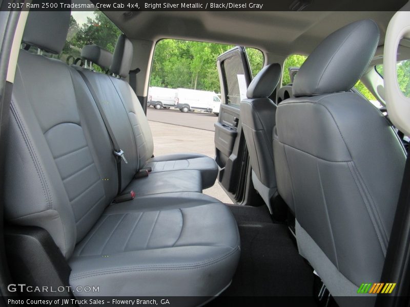 Bright Silver Metallic / Black/Diesel Gray 2017 Ram 2500 Tradesman Crew Cab 4x4