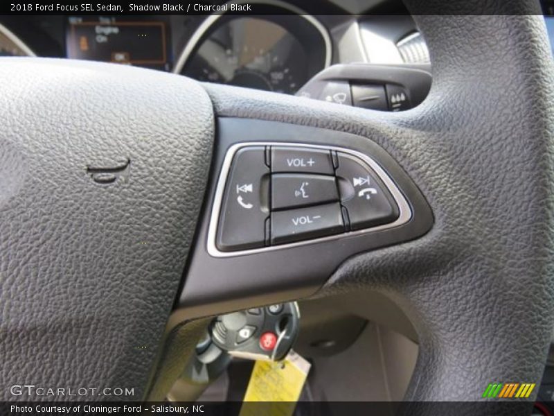 Shadow Black / Charcoal Black 2018 Ford Focus SEL Sedan