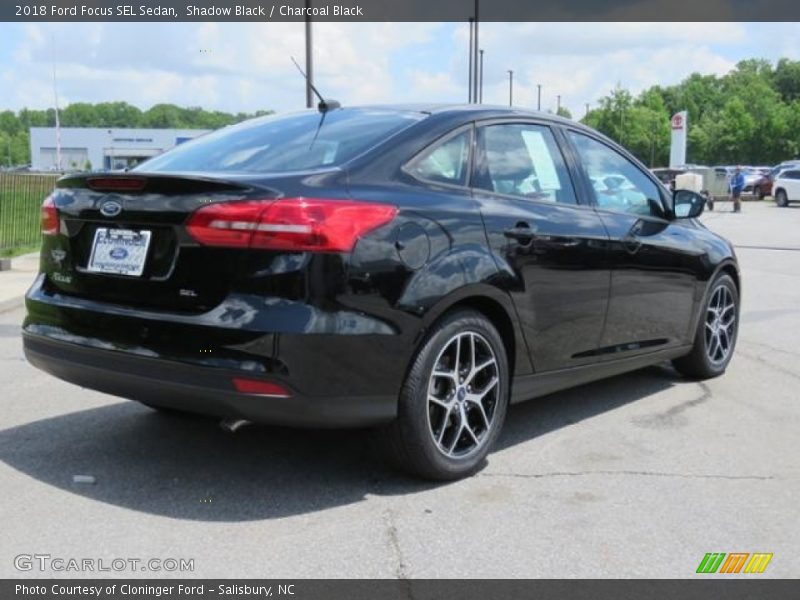 Shadow Black / Charcoal Black 2018 Ford Focus SEL Sedan