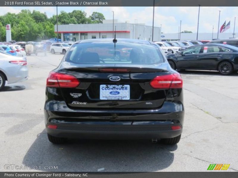 Shadow Black / Charcoal Black 2018 Ford Focus SEL Sedan