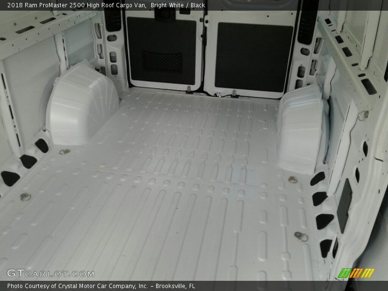  2018 ProMaster 2500 High Roof Cargo Van Trunk