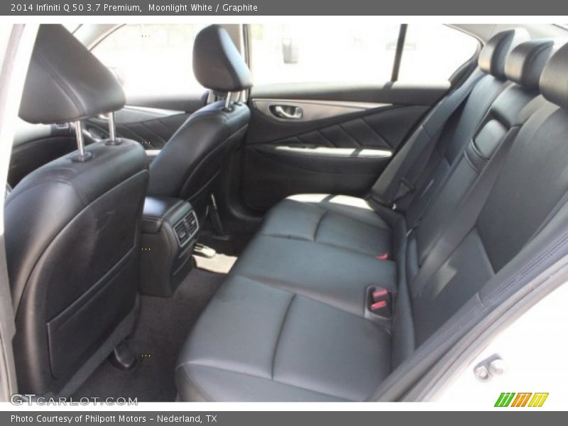 Moonlight White / Graphite 2014 Infiniti Q 50 3.7 Premium