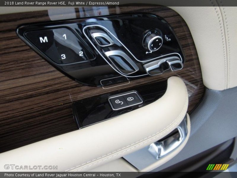 Fuji White / Espresso/Almond 2018 Land Rover Range Rover HSE