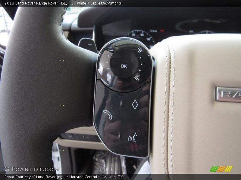Fuji White / Espresso/Almond 2018 Land Rover Range Rover HSE