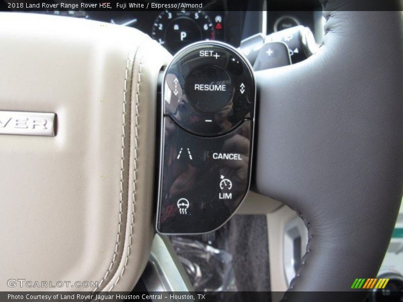 Fuji White / Espresso/Almond 2018 Land Rover Range Rover HSE