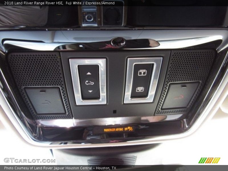 Fuji White / Espresso/Almond 2018 Land Rover Range Rover HSE