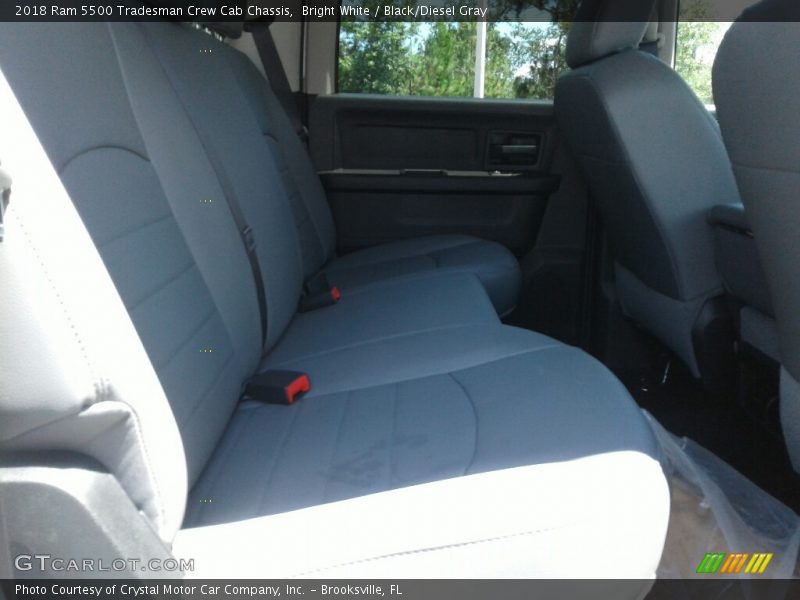 Bright White / Black/Diesel Gray 2018 Ram 5500 Tradesman Crew Cab Chassis