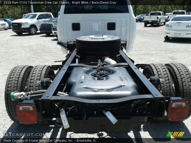 Bright White / Black/Diesel Gray 2018 Ram 5500 Tradesman Crew Cab Chassis