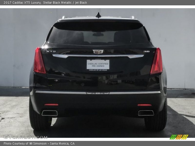 Stellar Black Metallic / Jet Black 2017 Cadillac XT5 Luxury