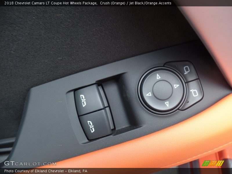Controls of 2018 Camaro LT Coupe Hot Wheels Package